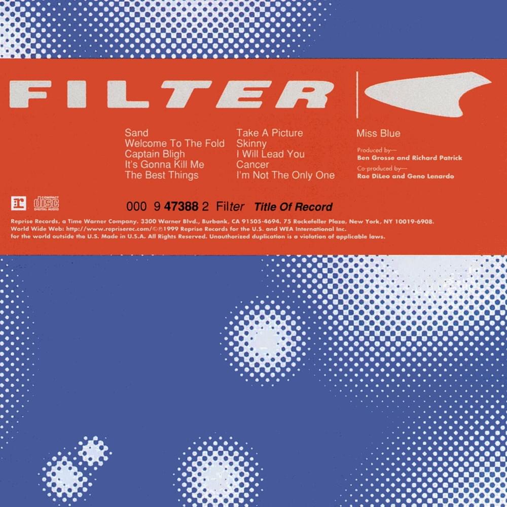 Escucha y descarga The Best Things de Filter